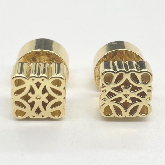 LOEWE Anagram Stud Earrings - Picture 1 of 6